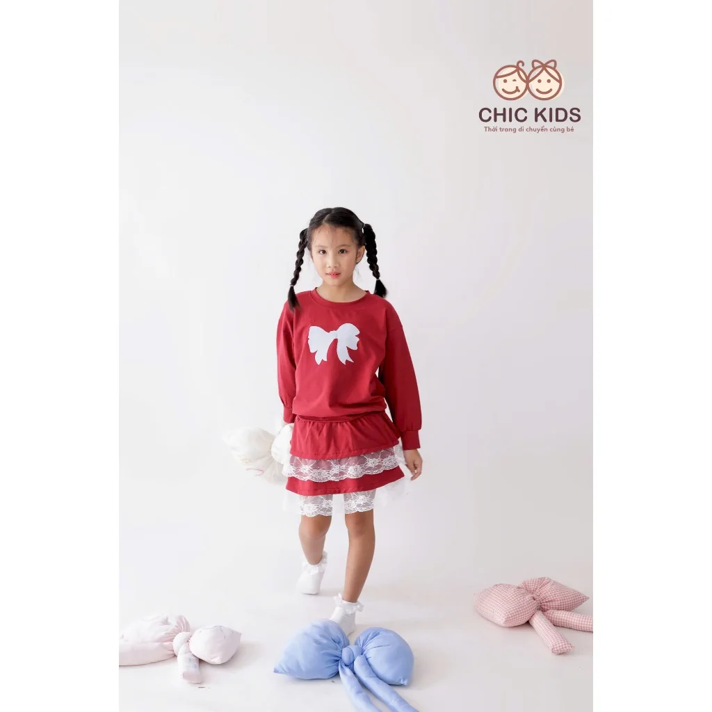 Chic Bow — Đỏ, ảnh 6