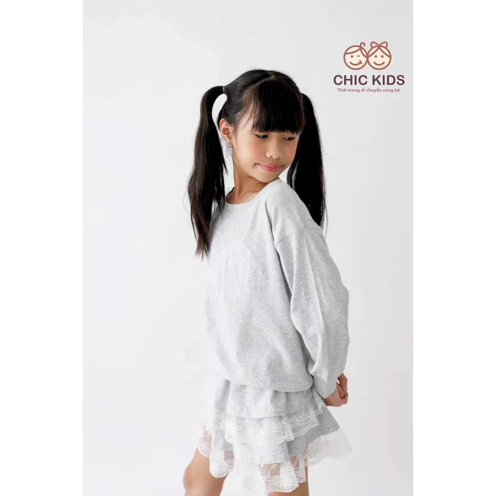 Chic Bow — Xám, ảnh 1