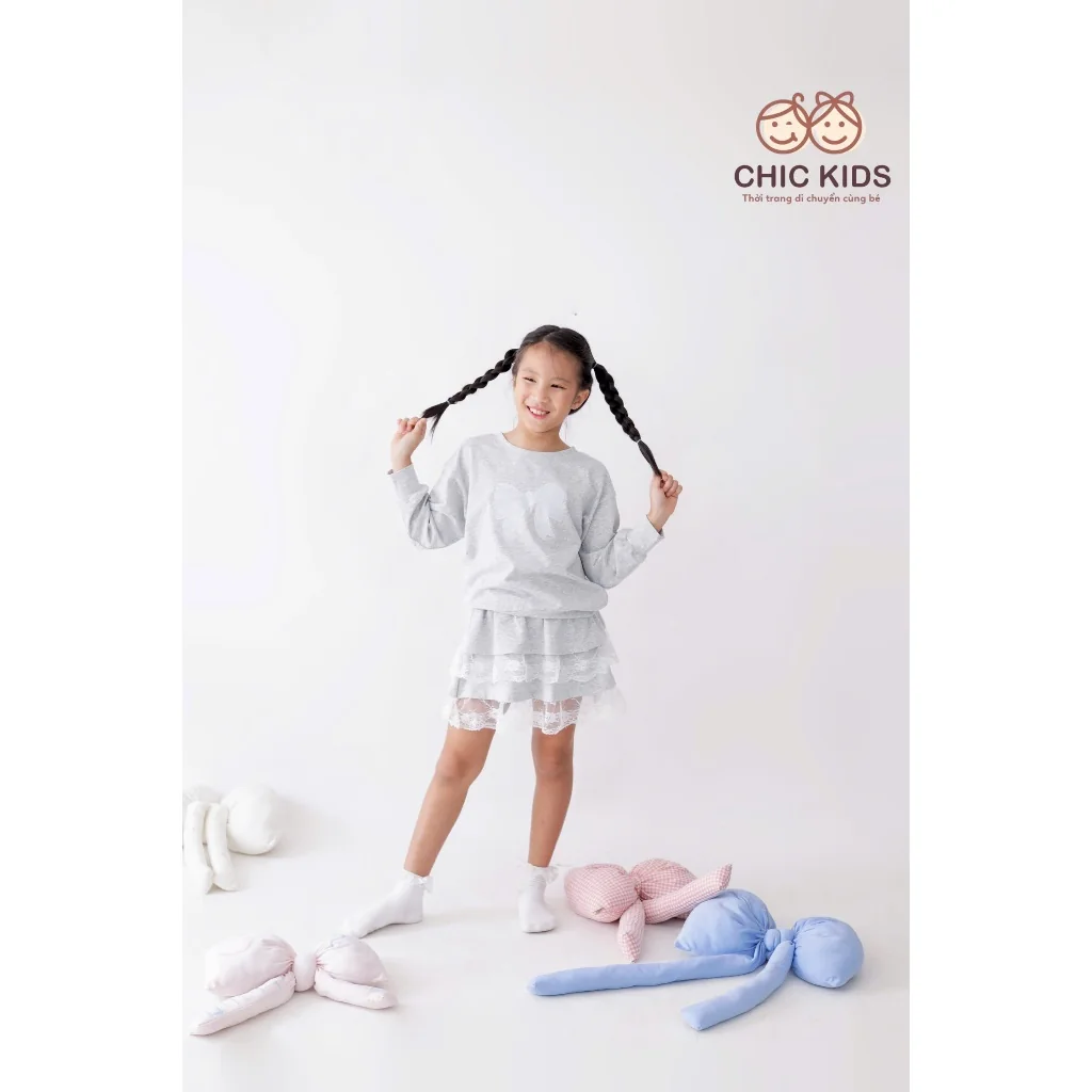 Chic Bow — Xám, ảnh 4
