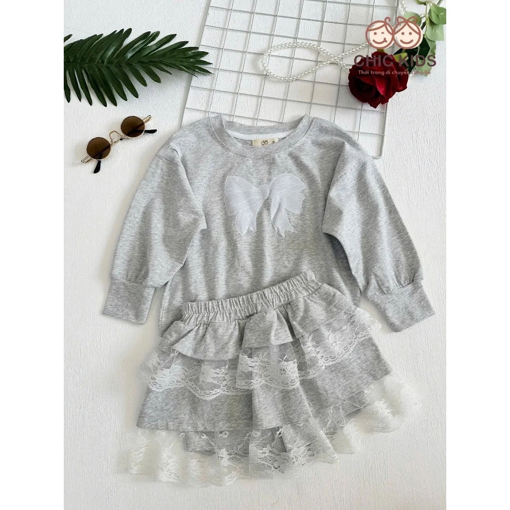 Chic Bow — Xám, ảnh 9