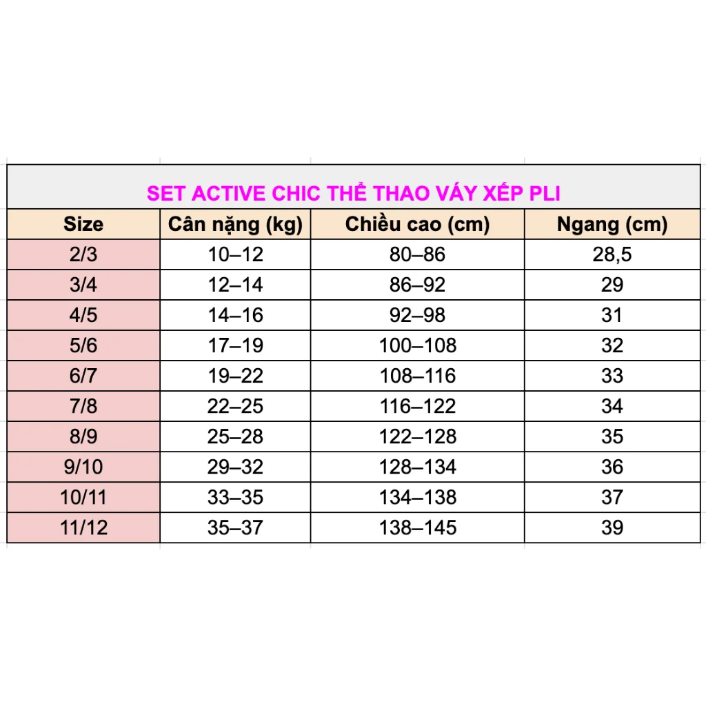 Active Chic — Trắng Hồng, ảnh 9