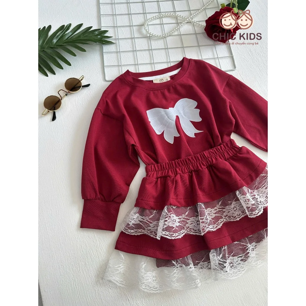 Chic Bow — Đỏ, ảnh 5
