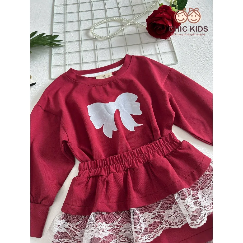 Chic Bow — Đỏ, ảnh 3