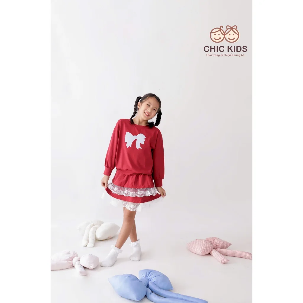 Chic Bow — Đỏ, ảnh 1