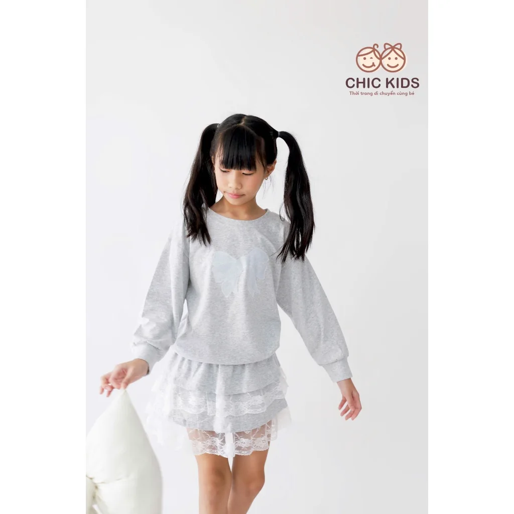Chic Bow — Xám, ảnh 3